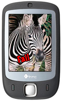HTC Touch, a minha decepção do ano