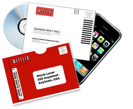 Netflix oferecerá filmes no iPhone OS e no Wii
