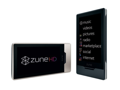 Microsoft libera características técnicas do Zune HD