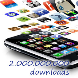 App Store atinge 2 bilhões de downloads