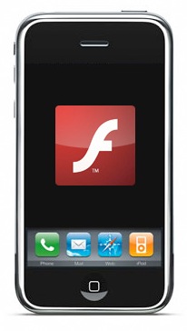 O Flash chegará ao iPhone, mas não como se esperava.