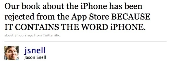 Apple rejeita "iPhone Superguide" da Macworld na AppStore por usar a palavra "iPhone"