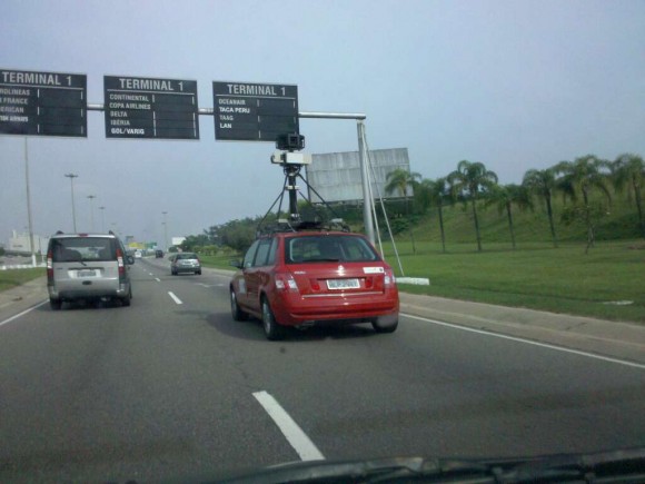Você viu um carro do Street View? Então manda pro Tecnoblog!