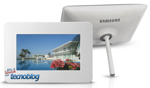 Deu a louca no Tecnoblog: Moldura Digital Samsung di grátis!