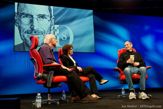 Destaques de Steve Jobs entrevistado no D8