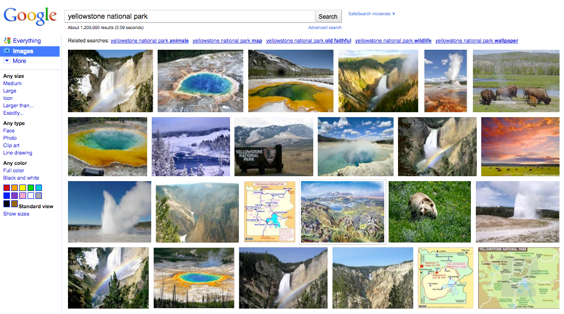 Google Imagens passa por redesign