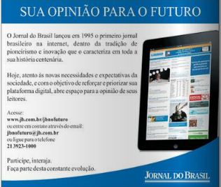 Jornal do Brasil abandona versão impressa e se torna 100% digital [atualizado]