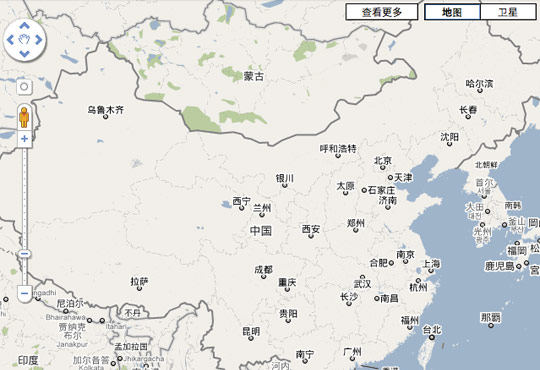Próximo desafio do Google na China: mapas