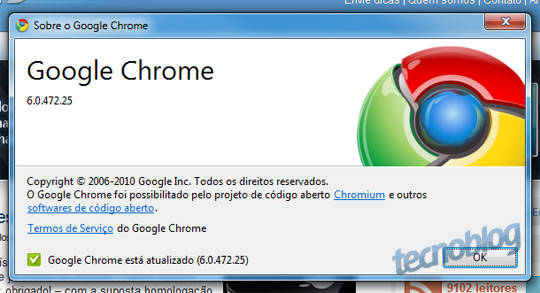 Mistério: Chrome 6 final aparece no canal MSI
