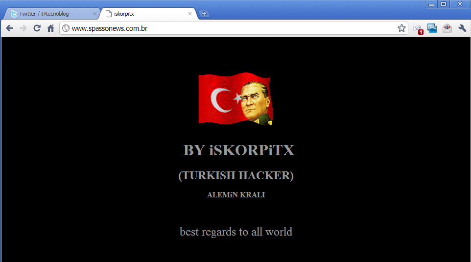 Sites hospedados na Locaweb são invadidos por hacker turco; empresa não confirma