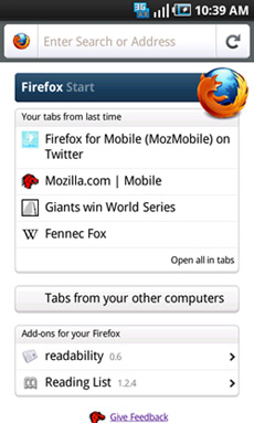 Firefox Beta para Android encolhe e fica mais rápido