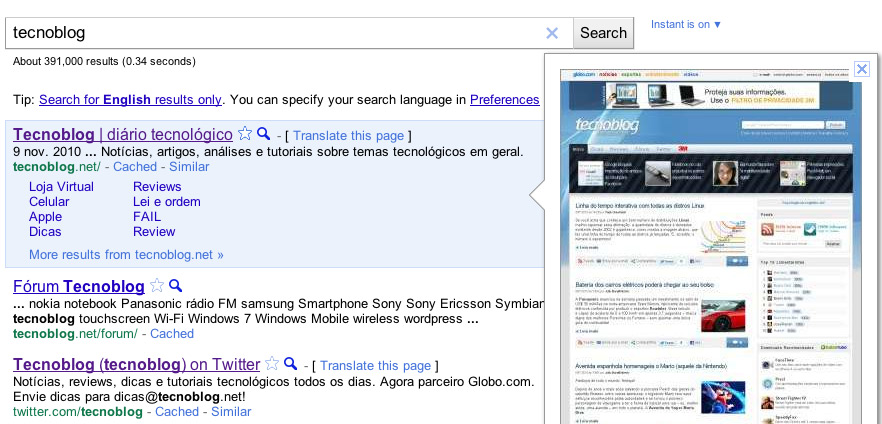 Google vai mostrar a cara dos sites nos resultados de busca