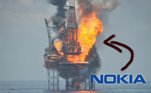 Nokia é uma plataforma de petróleo em chamas, afirma Stephen Elop