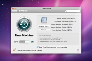 Mac OS Lion: Time Machine não vai depender de HD externo