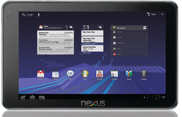 Rumor do dia: Google vai criar Nexus tablet