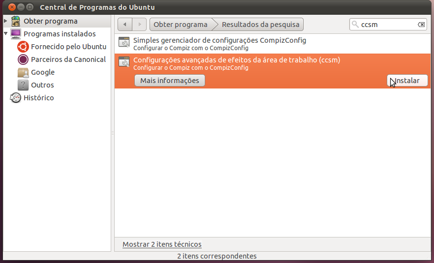 Ubuntu 11.04: como mudar o tamanho dos ícones no lançador