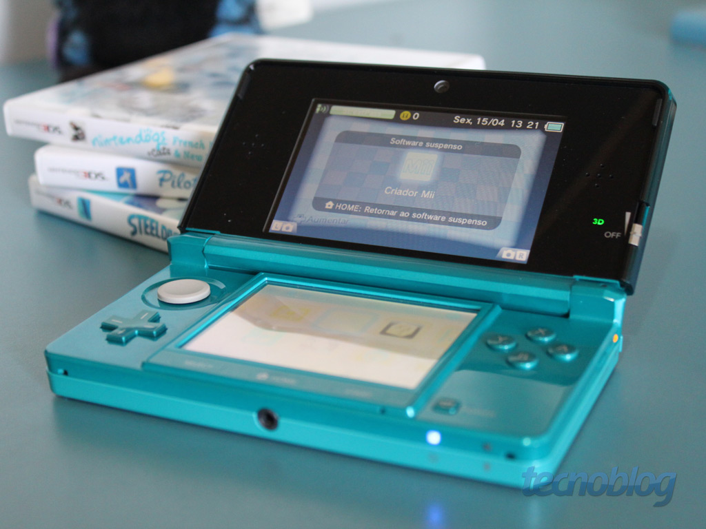 Nintendo 3DS entra em pré-venda por R$ 1.199