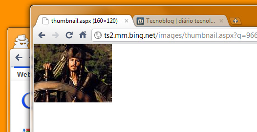 Google indexa imagens do arqui-inimigo Bing
