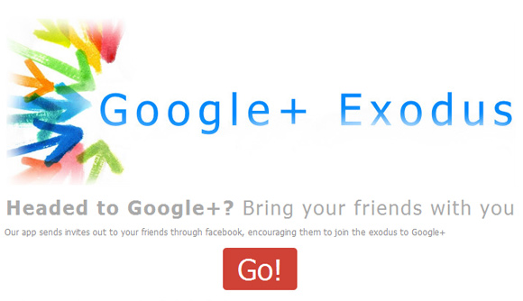 Exodus: aplicativo convida todos os seus amigos do Facebook para Google+