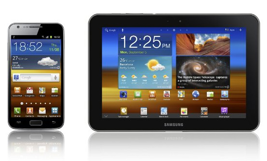 Novos Galaxy Tab 8.9 e Galaxy S II vem com suporte a 4G
