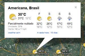 G1 - Google Maps lança serviço de meteorologia em tempo real