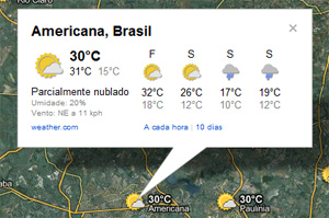 Google Maps mostra previsão do tempo – Tecnoblog