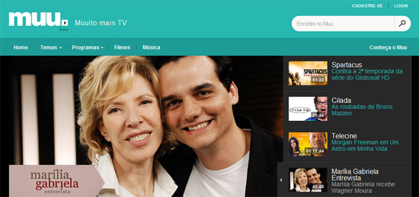 Net lança site com vídeos do SporTV, Multishow, Telecine e outros canais