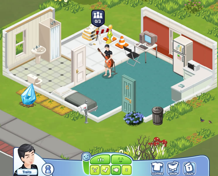 The Sims Social chega a 4,6 milhões de jogadores diários