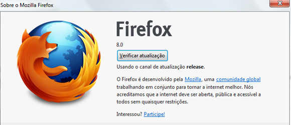 Firefox 8 disponível para quem não quer esperar até amanhã