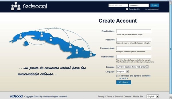 Cuba cria rede social praticamente idêntica ao Facebook