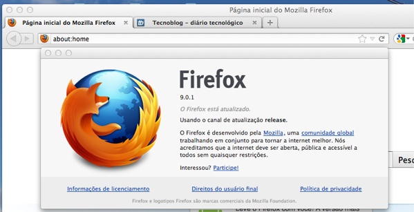Firefox 9 tem JavaScript 30% mais rápido, garante Mozilla