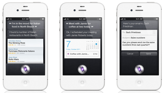 Siri não vai funcionar no iPhone 4S em português