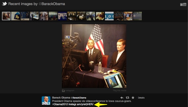 Olha quem está no Instagram: o Mr. President Barack Obama