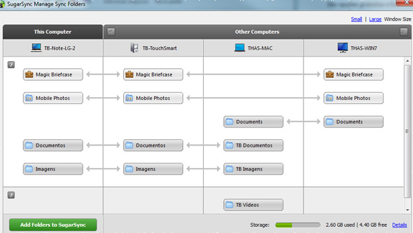 SugarSync: compartilhe qualquer pasta do computador