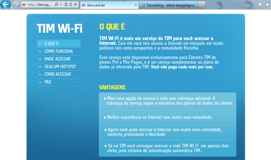 TIM libera Wi-Fi gratuito para clientes nos aeroportos