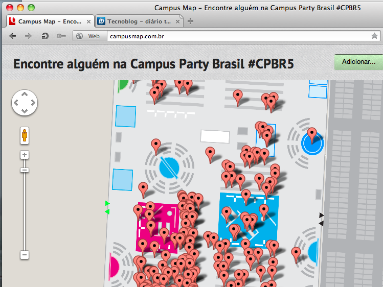 Campus Map, o Google Maps para quem está no maior encontro geek do Brasil