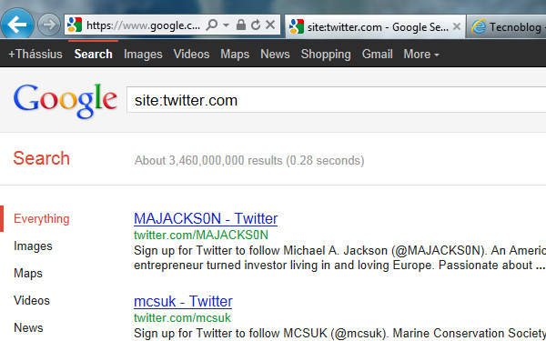 CEO do Twitter diz que Google tem todos os dados para colocar microblog na “busca social”