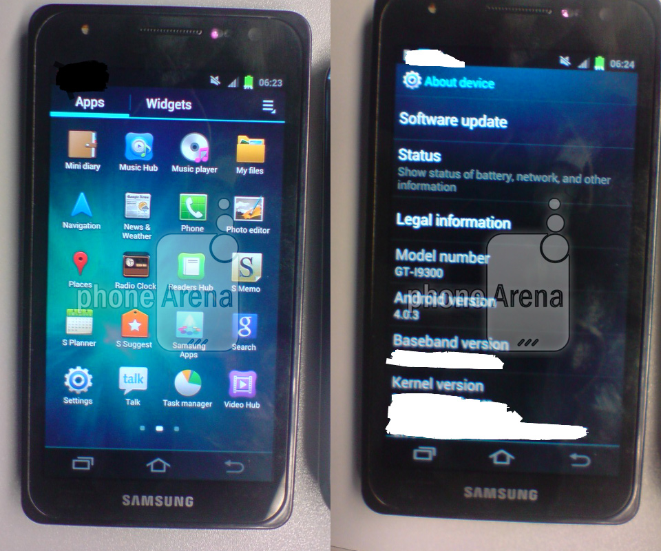 Samsung Galaxy S III vaza novamente, dessa vez em fotos
