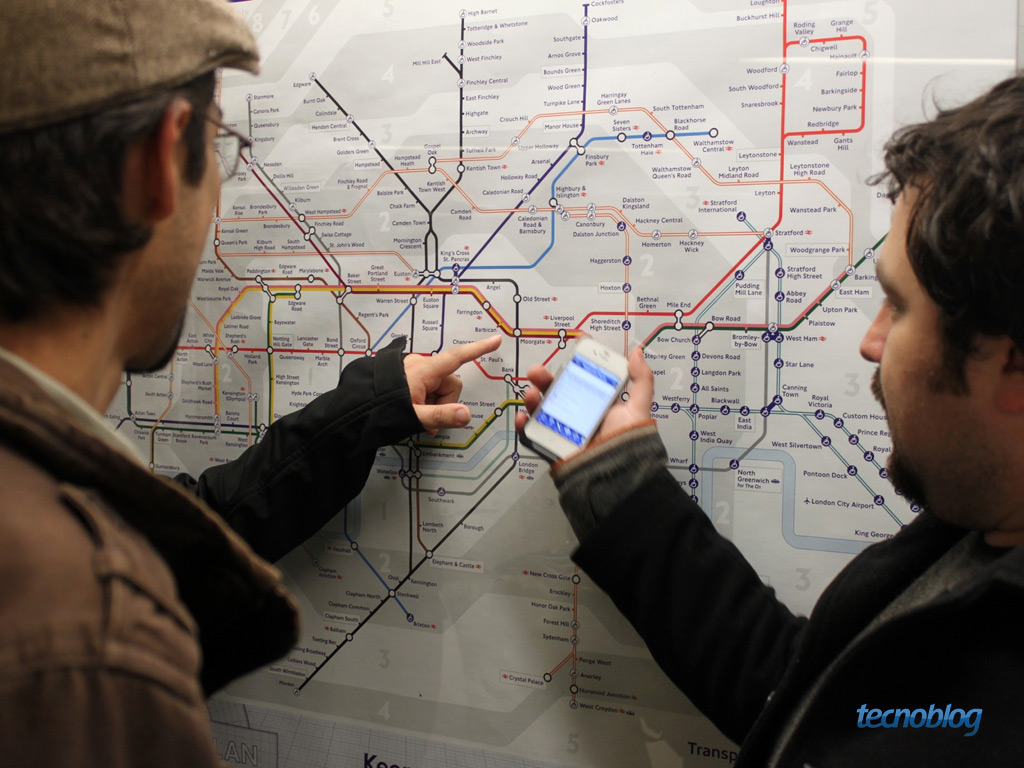 Sorte dos londrinos, que terão Wi-Fi de graça no metrô