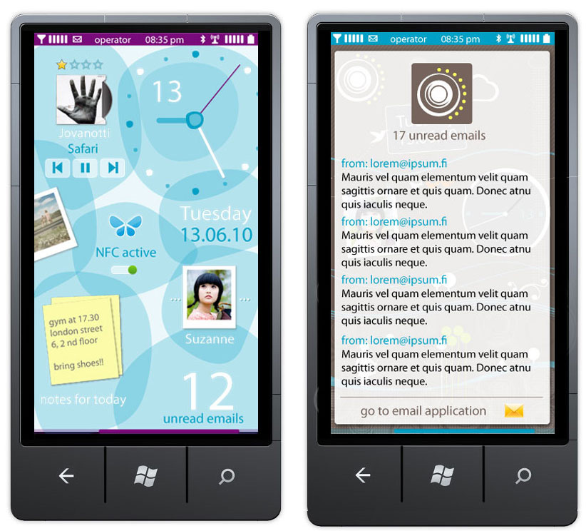 Nokia imagina nova interface para Windows Phone