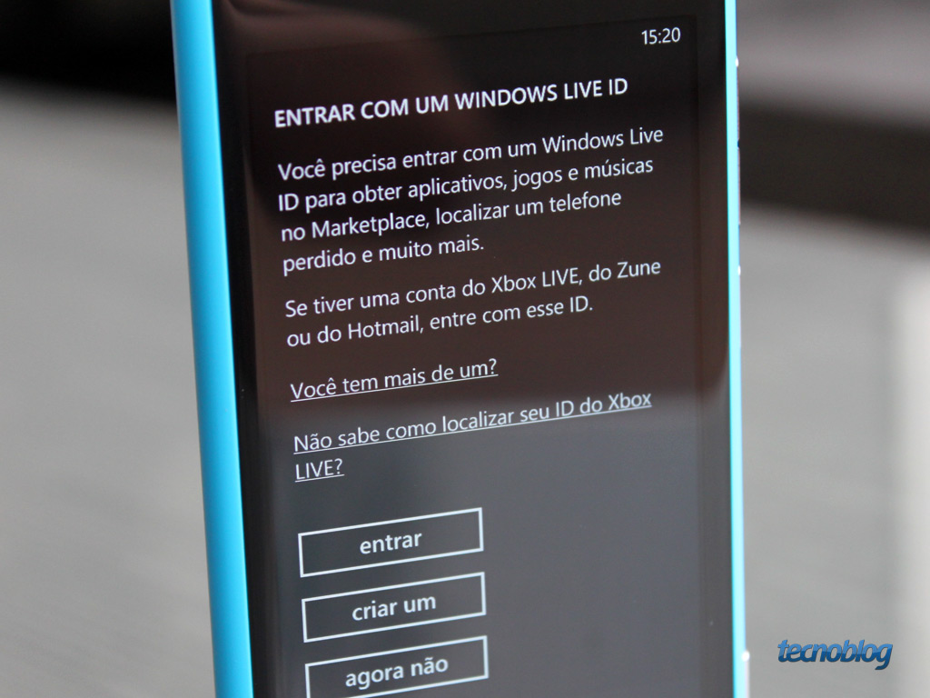Seria legal usar várias contas Live no Windows Phone