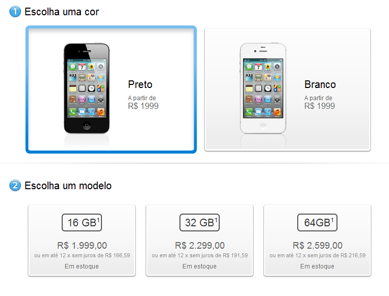 iPhone 4S fica menos caro no Brasil