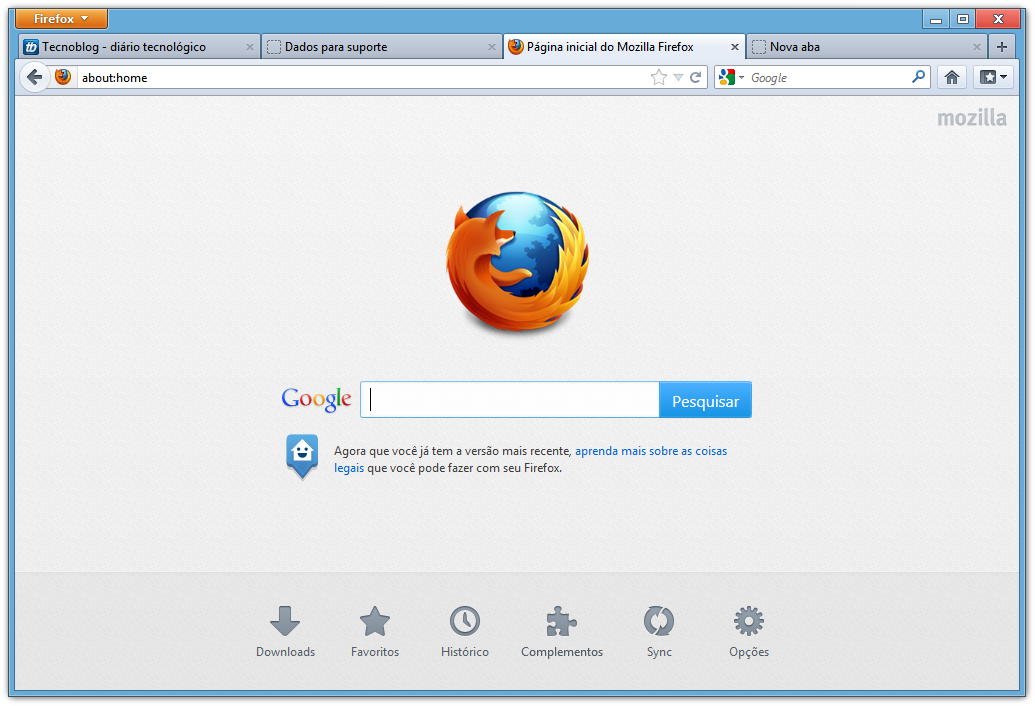 Mozilla lança Firefox 13 com novidades importantes