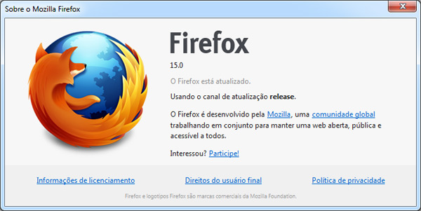 Firefox 15 traz leitor de PDFs nativo e outras novidades