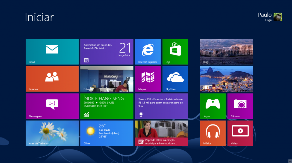 O que há de novo no Windows 8