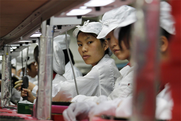 Funcionários da Foxconn entram em greve na China