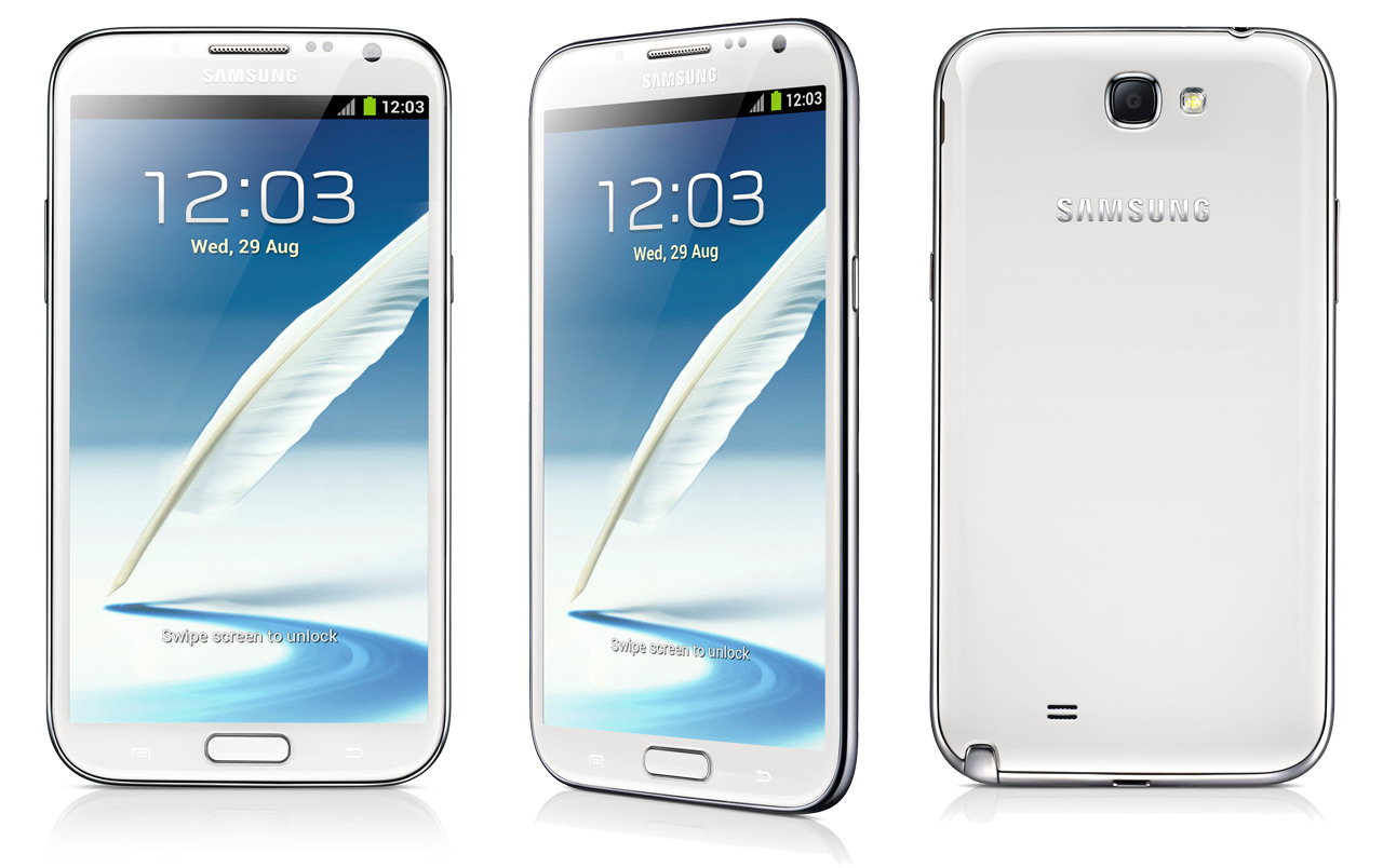 Samsung lança Galaxy Note II no Brasil por R$ 2,3 mil