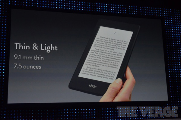 Amazon renova linha de leitores com Kindle Paperwhite