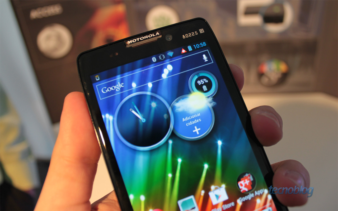 Motorola RAZR HD é o primeiro Android com 4G do Brasil