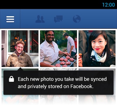 Facebook testa envio automático de fotos do celular